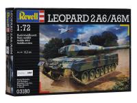 03180 Revell Современный немецкий танк Leopard 2 A6/A6M (1:72)