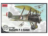 Rod053 Roden Британский одноместный истребитель Sopwith Camel F.I (w/ BENTLEY) (1:72)