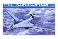 01620 Trumpeter Российский бомбардировщик-ракетоносец Tu-160 BlackJack (1:72)