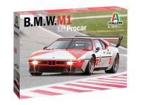 3643 Italeri Гоночный автомобиль B.M.W. M1 Procar (1:24)