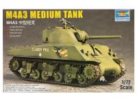 07224 Trumpeter Американский средний танк M4A3 (1:72)