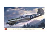 07516 Hasegawa Американский истребитель P-40N Warhawk Natural Metal Aces (1:48)