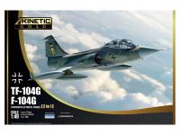 K48089 Kinetic Истребитель TF-104G / F-104G Luftwaffe Starfighter (2 в 1) (1:48)