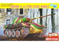 6370 Dragon Немецкий средний танк Sd.Kfz.171 Panther G с стальными катками (1:35)