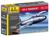 80278 Heller Самолет Republic F-84 Thunderjet (Patrouille de France) (1:72)