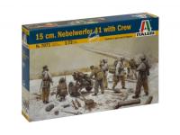 7071 Italeri Пушка 15 cm. Nebelwerfer 41 с расчетом (1:72)