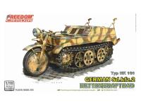 16001 Freedom Model Kits Мотоцикл Sd.Kfz. 2 Kettenkraftrad (1:16)