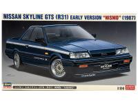 20378 Hasegawa Автомобиль Nissan Skyline GTS (R31) ранняя модель «NISMO» (Limited Edition) (1:24)