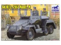 CB35095 Bronco Немецкий командирский бронеавтомобиль Sd.Kfz. 247 Ausf. A (1:35)