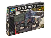 03082 Revell Немецкий 2-тонный армейский грузовик Unimog Lkw 2t tmil gl (1:35)