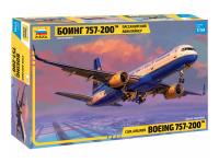 7032 Звезда Пассажирский авиалайнер "Боинг 757-200" (1:144)