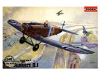 Rod434 Roden Немецкий истребитель-моноплан Junkers D.I (short-fuselage version) (1:48)