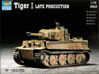 07244 Trumpeter Танк Pz.Kpfw VI "Tiger" (поздний) (1:72)