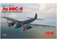 48238 ICM Ju 88С-6, Германский тяжелый истребитель ІІ МВ (1:48)