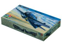 80356 Hobby Boss Американский палубный истребитель F8F-1 Bearcat (1:48)