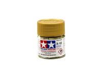 X-12 Gold Leaf metallic, acrylic paint mini 10 ml. (Золото металлик) Tamiya 81512