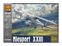 CSM 32004 Copper State Models Истребитель-биплан Nieuport XXIII (1:32)