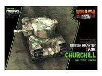 WWT-017 Meng Танк Churchill серия World War Toons