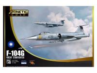 K48077 Kinetic Истребитель F-104G Starfighter ВВС Китайской Республики (1:48)