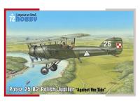 SH72416 Special Hobby Двухместный биплан Potez 25 B2 Polish Jupiter "Against the Tide" (1:72)