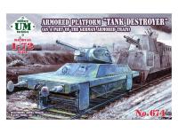 UM2-674 UMMT Бронеплощадка "Истребитель танков" (1:72)