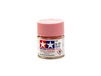 X-17 Pink gloss, acrylic paint mini 10 ml. (Розовый глянцевый) Tamiya 81517