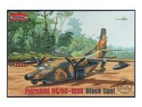 Rod058 Roden Американский военно-транспортный самолёт Fairchild NС/AC-123K Black Spot (1:72)