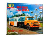 7076 AVD Models ЗИЛ-130В1 с п/п АППА-4 (1:43)