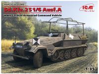 35102 ICM Sd.Kfz.251/6 Ausf.A, Германский командный бронетранспортер ІІ МВ (1:35)