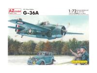 AZ7322 AZ Model Истребитель G-36A (эксп.WildCat для Франции) (1:72)