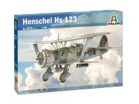 2819 italeri Пикирующий бомбардировщик Henschel Hs-123 (1:48)