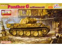 6384 Dragon Немецкий тяжелый танк Sd.Kfz.171 Panther модификация G с циммеритом (1:35)