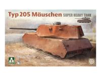 2159 Takom Супер-тяжелый танк Typ 205 Mauschen (1:35)