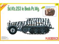 9128 Dragon БТР Sd.Kfz.253 le Beob. Pz.Wg. с 4-мя фигурами командиров, Харьков 1943 г. (1:35)