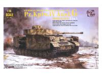 BT-001 Border Model Немецкий танк Pz.Kpfw.IV Ausf.G Mid/Late (1:35)