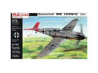 AZ7547 AZ Model Немецкий истребитель Messerschmitt Bf-109 G-0 (1:72)