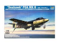 02826 Trumpeter Британский бомбардировщик Hawker Seahawk FGA.Mk.6 (1:48)