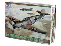 61050 Tamiya Немецкий истребитель Messerschmitt Bf-109 E-3 (1:48)