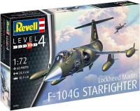 03904 Revell Истребитель Lockheed Martin F-104G Starfighter (1:72)