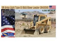 35GM0008 Gecko Models Армейский бульдозер-погрузчик U.S.Type III Skid Steer Loader (M400W) (1:35)