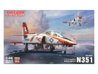 18022 Freedom Model Kits Самолёт US Navy VTXTS Jet Trainer N351 (1:48)