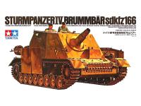 35077 Tamiya Самоходное орудие Sturmpanzer IV Brumbar с 2 фигурами (1:35)