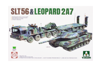 5011 Takom Тягач SLT 56 и ОБТ Leopard 2A7 (1:72)