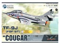 KH80129 Kitty Hawk Палубный истребитель TF-9J (F9F-8T) Cougar (1:48)