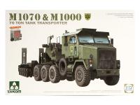 5021 Takom Американский танковый тягач M1070 и прицеп M1000 (1:72)