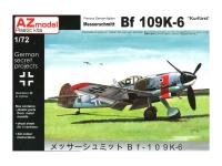 AZ7600 AZ Model Немецкий истребитель Bf-109K-6 "Kurfurst" (1:72)