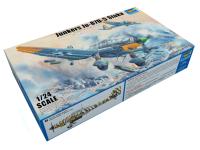 02424 Trumpeter Немецкий самолёт Junkers Ju-87D-5 "Stuka" (1:24)