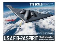 UA72214 Modelcollect Бомбардировщик B-2A Spirit с ракетой AGM-158 (1:72)