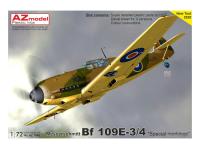 AZ7689 AZ Model Немецкий истребитель Bf-109 E-3 "Special marking" (1:72)