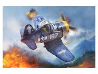 TM-114 Tiger Model U.S F4U-4 Corsair Fighter 1945